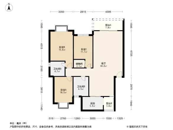 丽泉江南小区户型图
