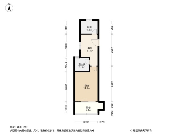 花港幸福城海棠园户型图