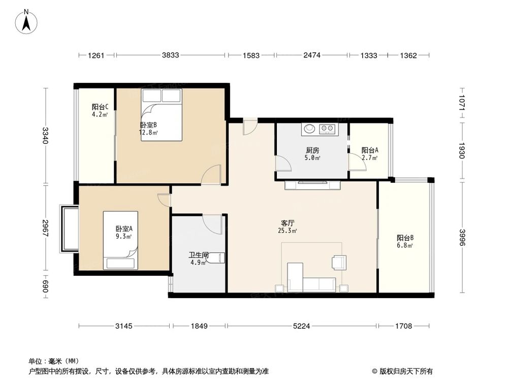 相似户型图