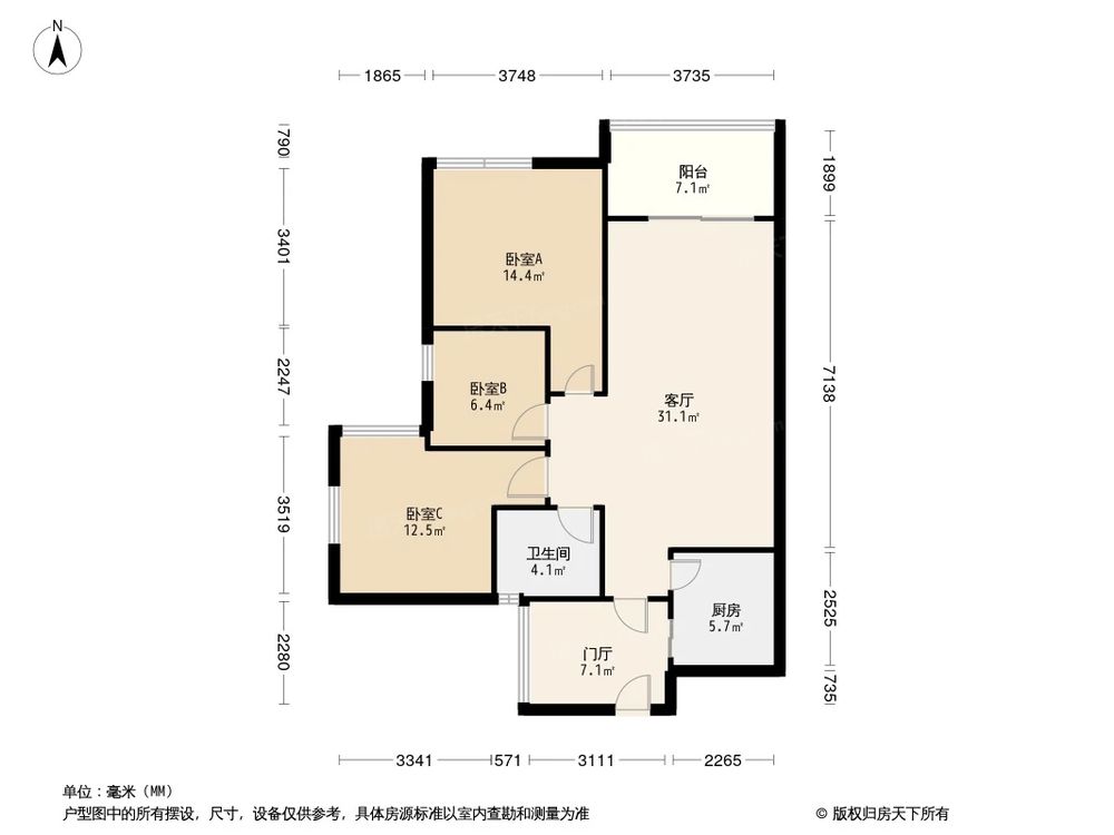 相似户型图