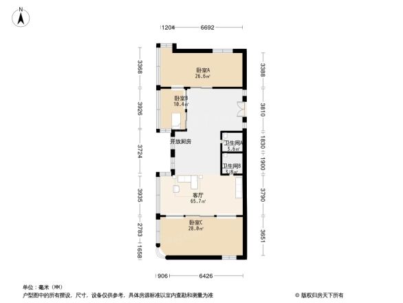 府河名居户型图