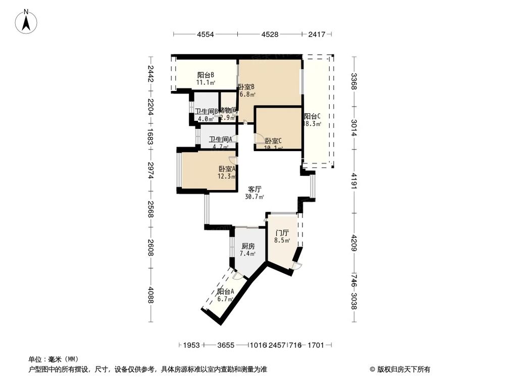 相似户型图