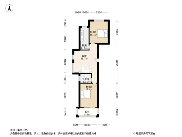 文化名邸户型图