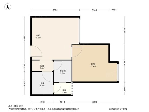 水岸东里户型图