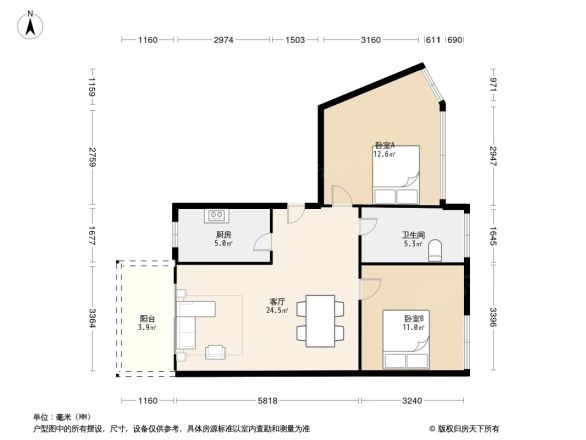 金晖明园户型图