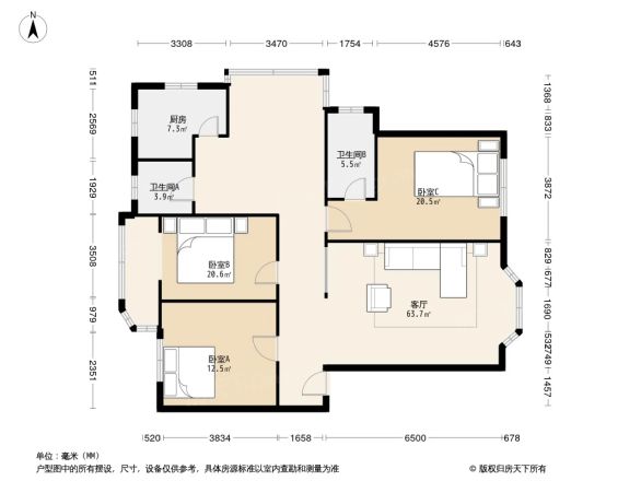 临江苑(金堂)户型图