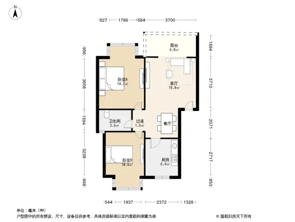 蜀风庭院户型图
