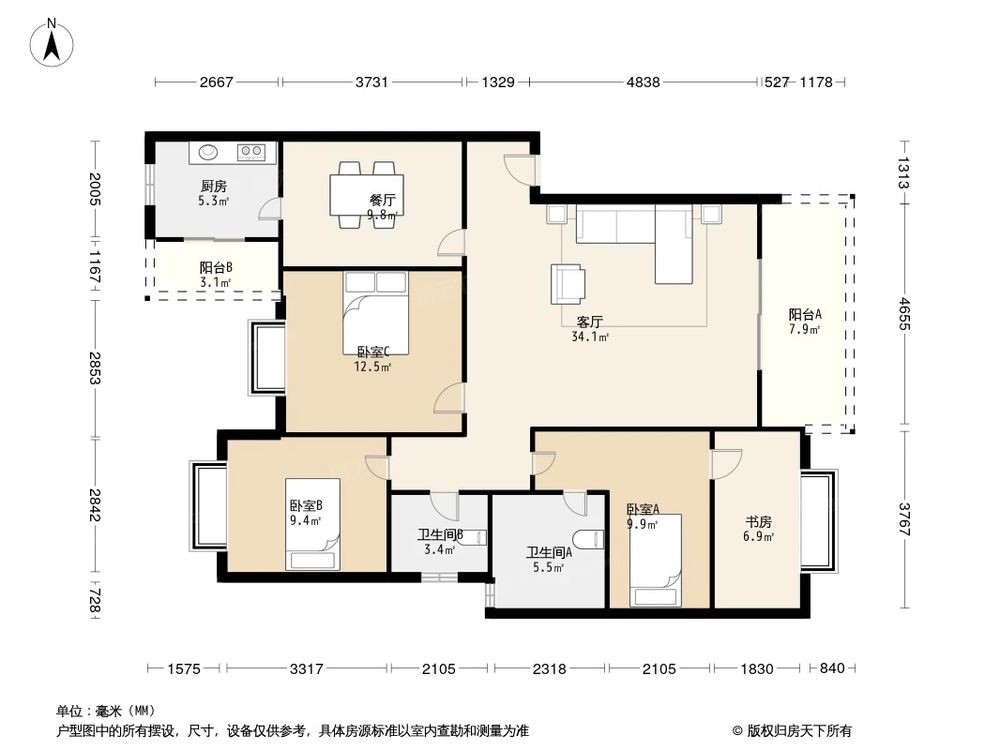 相似户型图