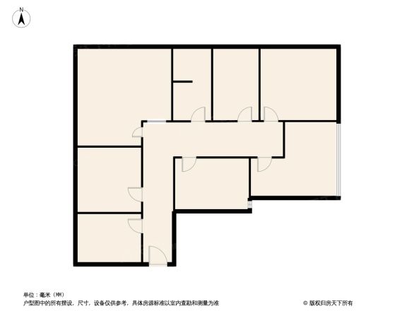 白领尊邸户型图