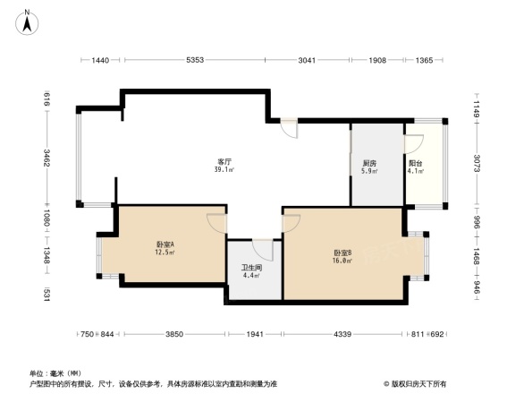 蜀风庭院户型图