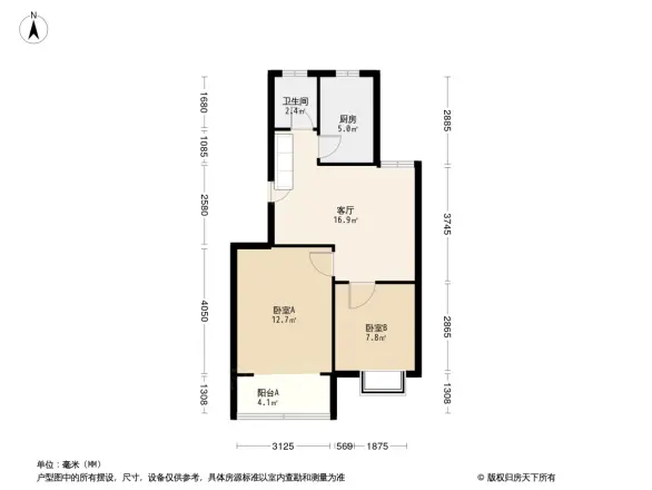 新民花苑户型图