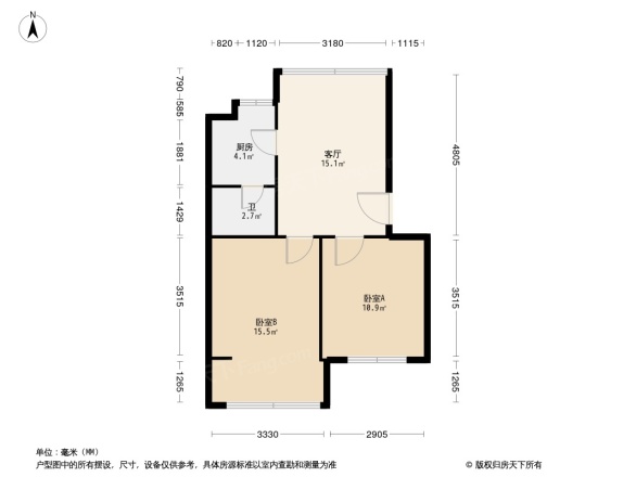 青羊小区(成都)户型图