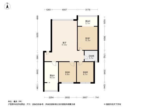 永寿教师楼户型图