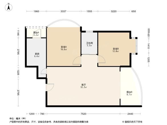 西府花园户型图