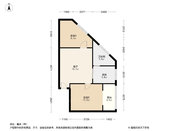 关家苑户型图