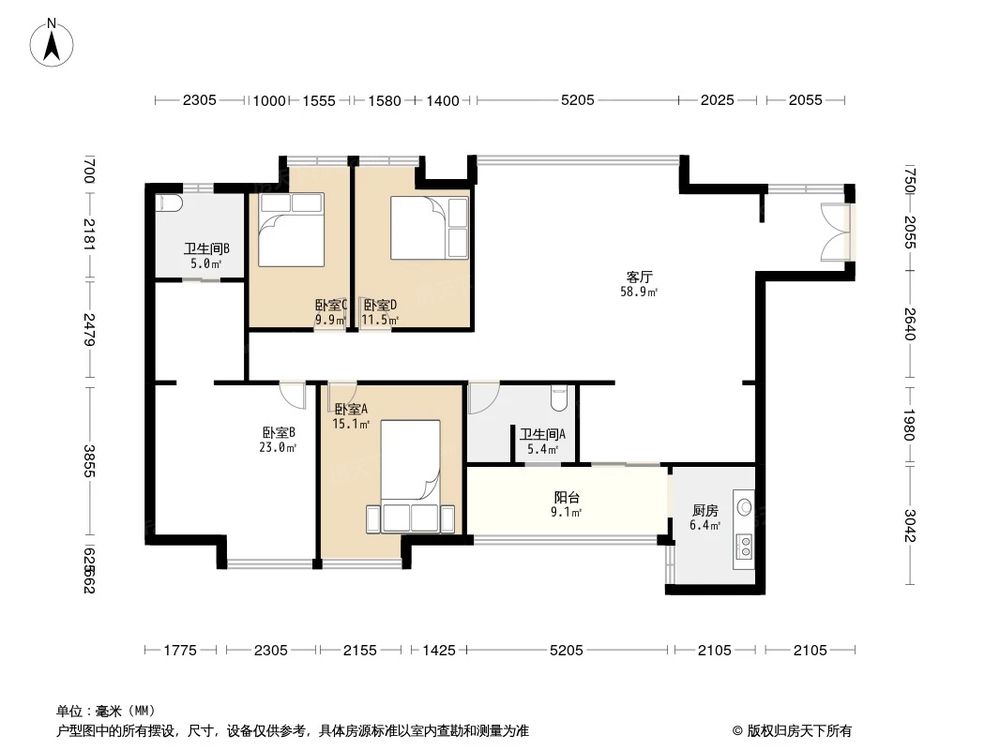 相似户型图