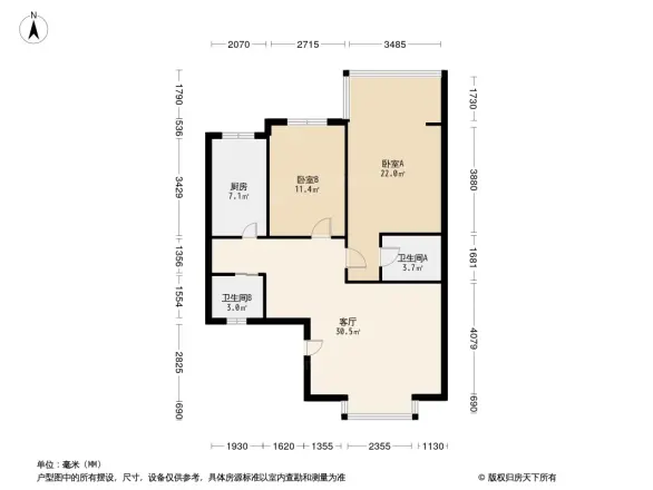 百草园户型图