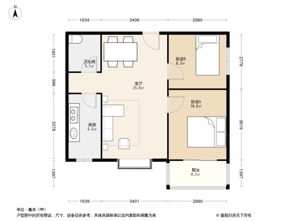西部峰景户型图