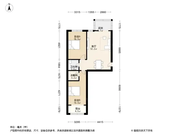 百盛朗庭户型图