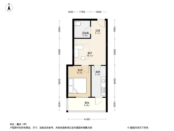 西山绿岛户型图