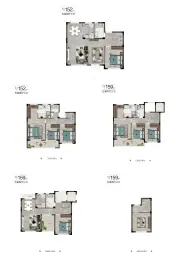 志城·铂金时代5室2厅1厨3卫建面159.0㎡