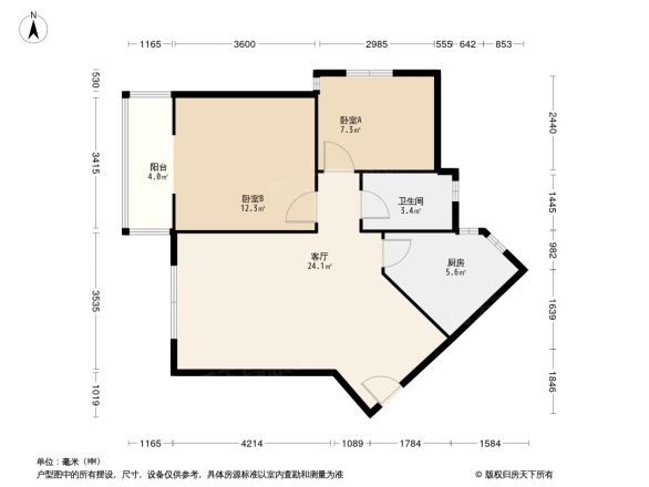 格调春天户型图