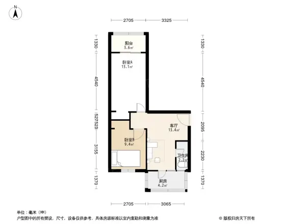 装潢机械厂宿舍户型图
