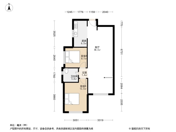 西美70后院