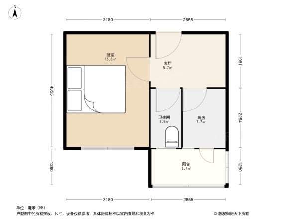 双联化工宿舍户型图