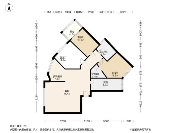 新友合雅苑户型图