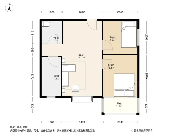 西部峰景户型图