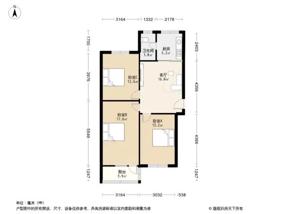 锅炉厂宿舍户型图