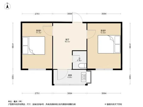 北二环农机街宿舍户型图