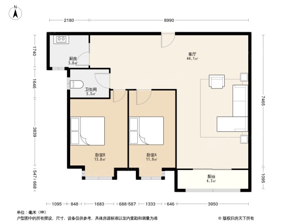 众美凤凰城户型图