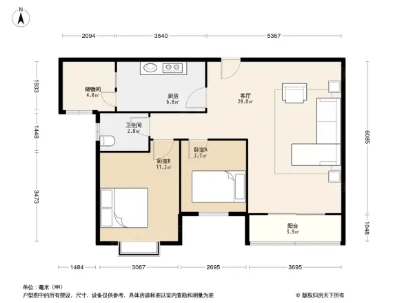 众美凤凰城户型图