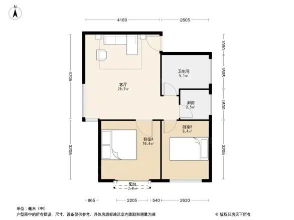 悠然山庄户型图
