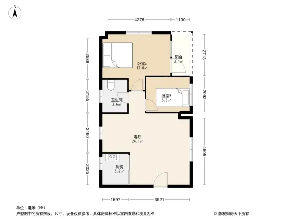 常康花园户型图