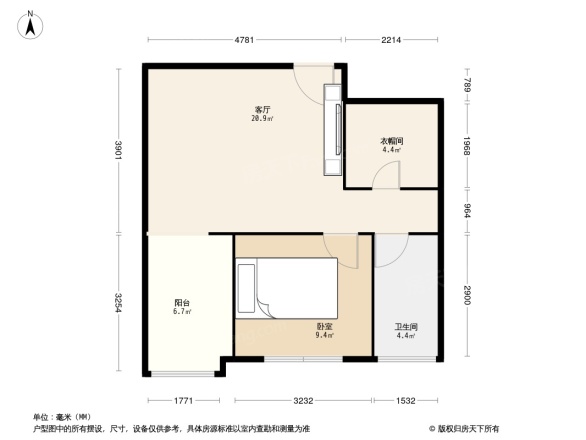 渔安新城户型图图片