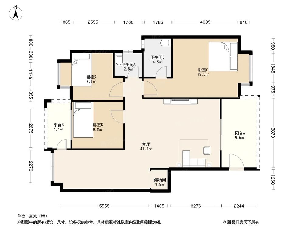 相似户型图