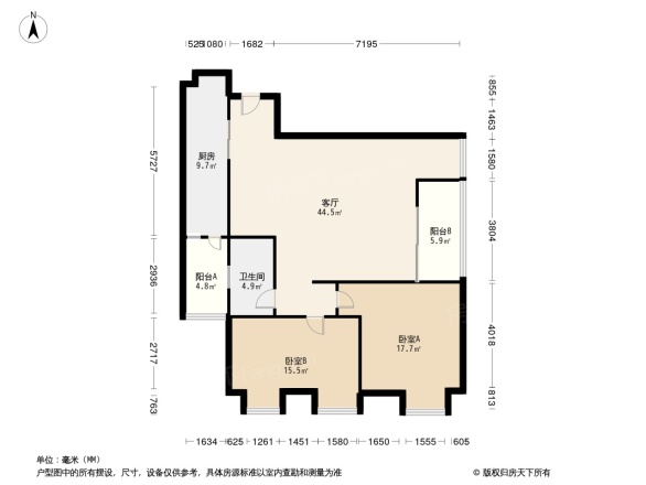 华宜上锦户型图