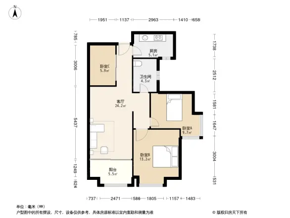 锦合天地颐翠苑户型图