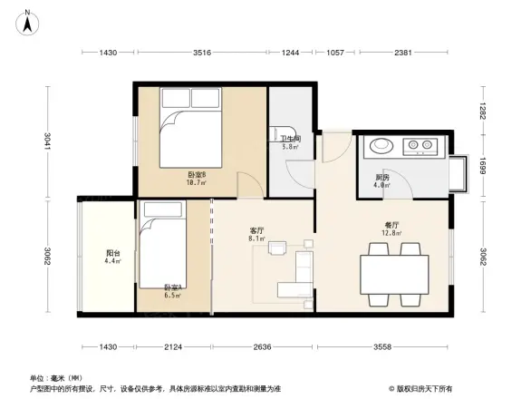 联保小区户型图
