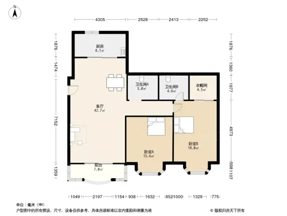 昌隆花园户型图