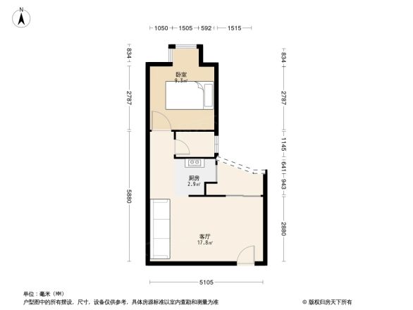 联冠广场户型图