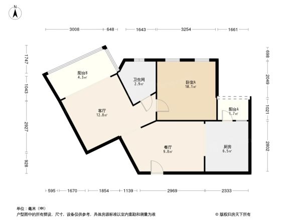 香楠湖户型图