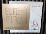 142平米样板间户型