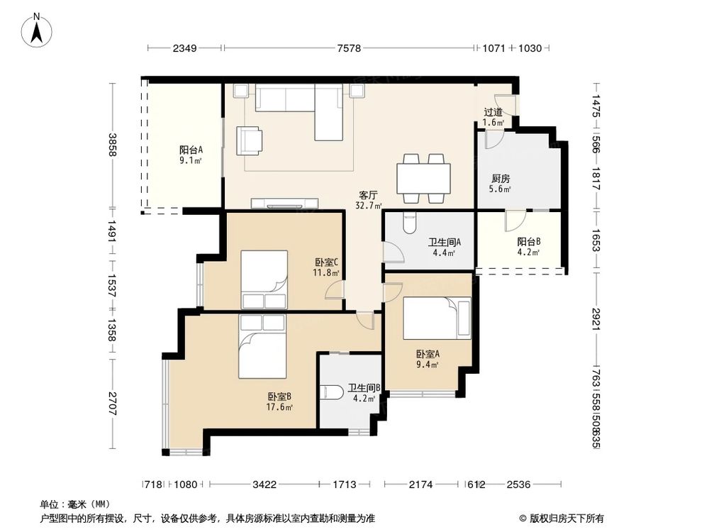 相似户型图