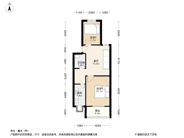 绿苑小区户型图