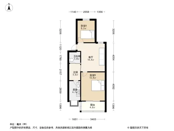 绿苑小区户型图