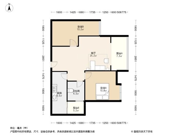 空港上辰户型图